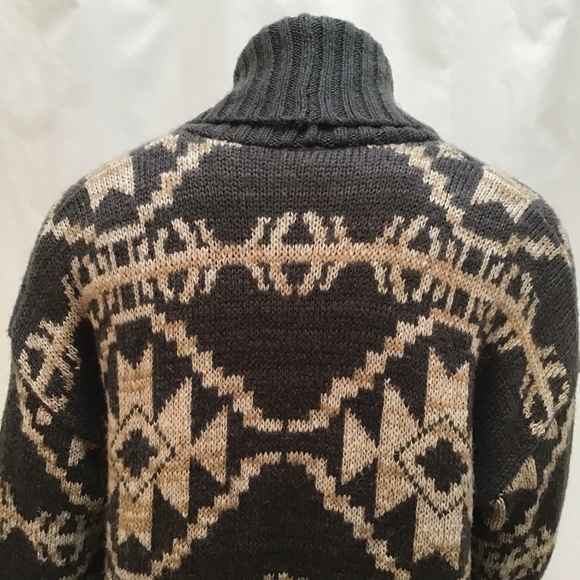 🆕NWOT Tribal Jacquard Overpiece Open Cardigan - Picture 11 of 16